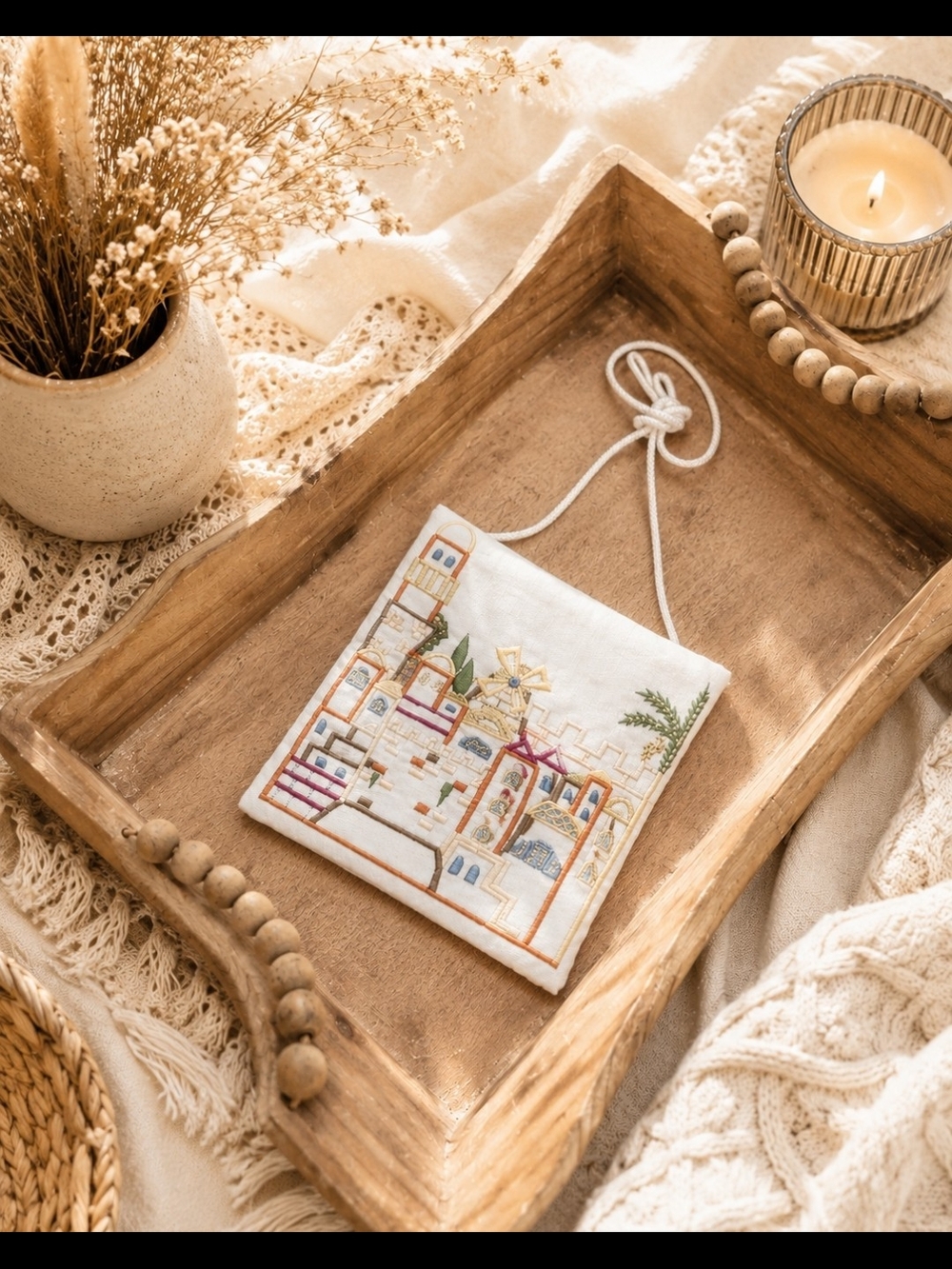 Purse Crafted In Jerusalem By Small Business Owner, Israel